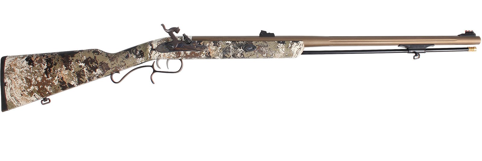 Traditions ShedHorn muzzleloader rifle 50 cal Veil wideland camo