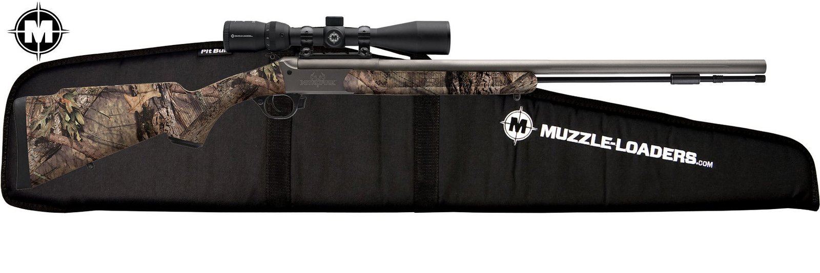 cr5 8411416mz tradtions nitrofire muzzleloader 50 cal mossy oak cerakote