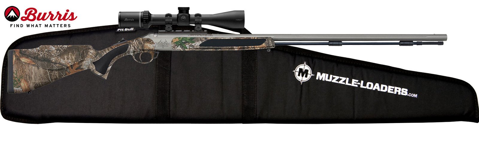 Traditions™ Vortek StrikerFire VAPR™ - .50 Cal Cerakote™ w/ Realtree Edge - Burris™ Scope Combo - R5-561104621BFC
