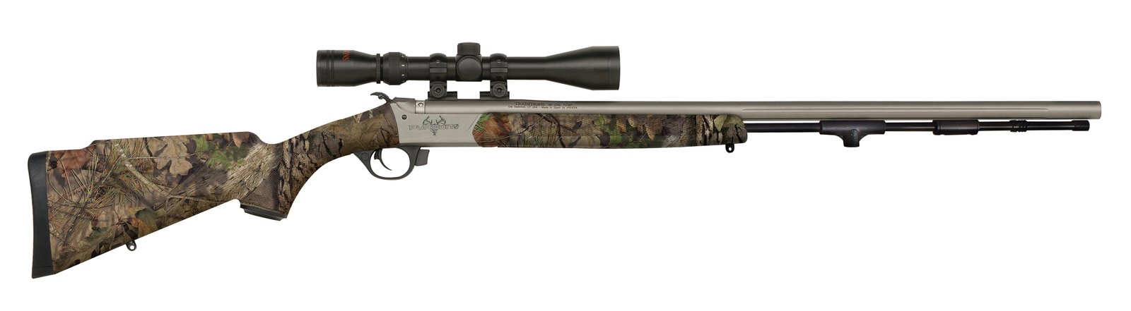 PURSUIT™ XT .50 CAL MOSSY OAK BREAK UP COUNTRY / PREMIUM CERAKOTE FINISH WITH 3-9X40 SCOPE