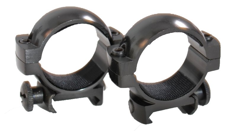 SCOPE RINGS 30MM LOW GLOSS BLACK A780