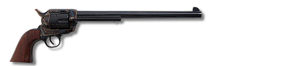 1873 SINGLE ACTION REVOLVER BUNTLINE MODEL .45LC 12" BARREL CCH FINISH SAT73-103