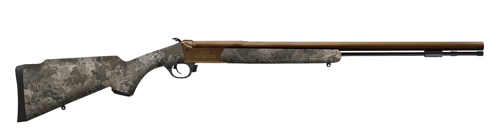 NITROFIRE® VAPR™ TWIST.50 CAL 26" BARREL VEIL WIDELAND/BURNT BRONZE PREMIUM CERAKOTE FINISH NO SIGHTS