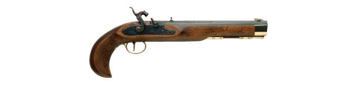 KENTUCKY PISTOL .50 CAL PERCUSSION SELECT HARDWOOD/BLUED P1060