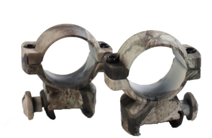 SCOPE RINGS HIGH 1" MOSSY OAK TREESTAND CAMO A793TS