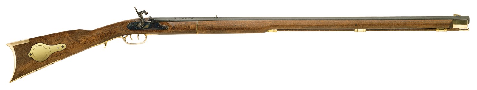 DELUXE KENTUCKY RIFLE .50 CAL PERCUSSION SELECT HARDWOOD/BLUED R2040