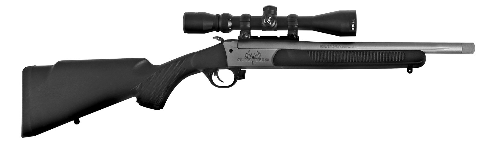 OUTFITTER G3 TAKEDOWN RIFLE 300 AAC BLACKOUT BLACK/CERAKOTE WITH 3-9X40 DUPLEX SCOPE