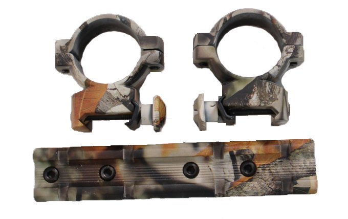 SCOPE RING & BASE COMBO PACK-HIGH RINGS & 1-PIECE BASE