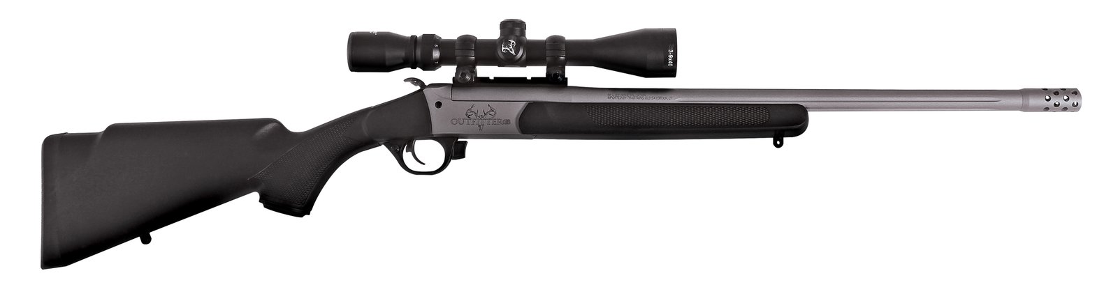 OUTFITTER G3 TAKEDOWN RIFLE 350 LEGEND BLACK/CERAKOTE WITH 3-9X40 DUPLEX SCOPE