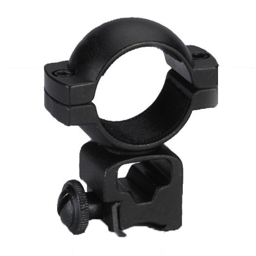 SCOPE RINGS QUICK PEEP 1" MATTE BLACK A799DS