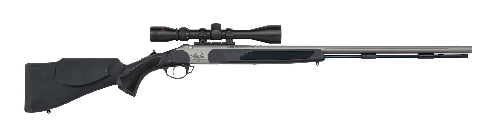 VORTEK STRIKERFIRE® 1:24" VAPR™ TWIST .50 CAL BLACK / PREMIUM CERAKOTE FINISH WITH 3-9X40 SCOPE