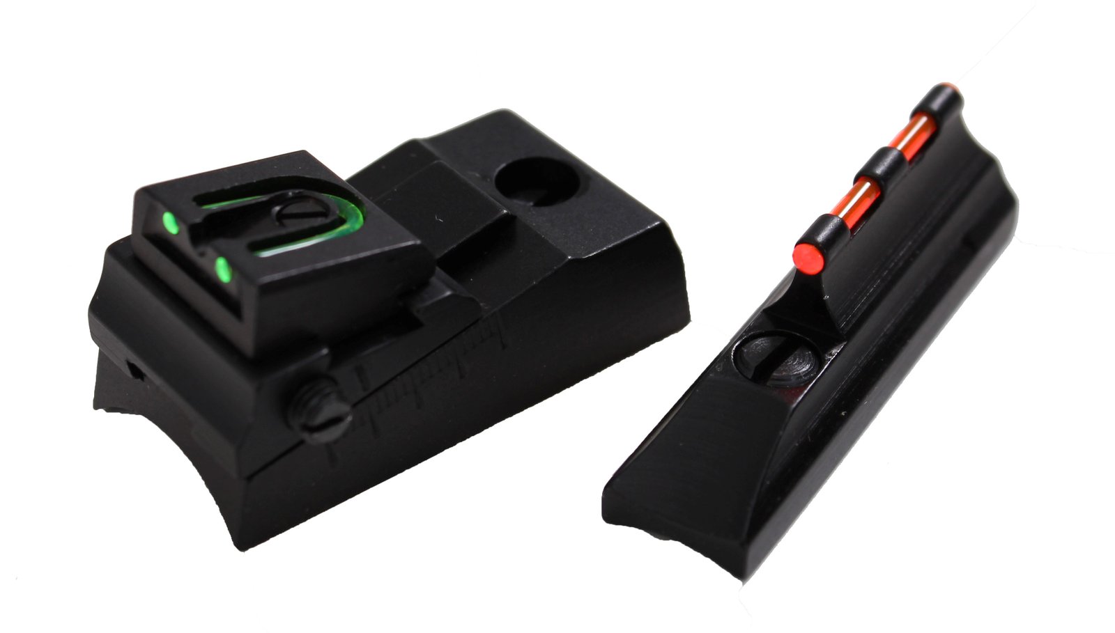 WILLIAMS™ ALUMINUM FIBER OPTIC SIGHT SET FOR TAPERED BARRELS A1573