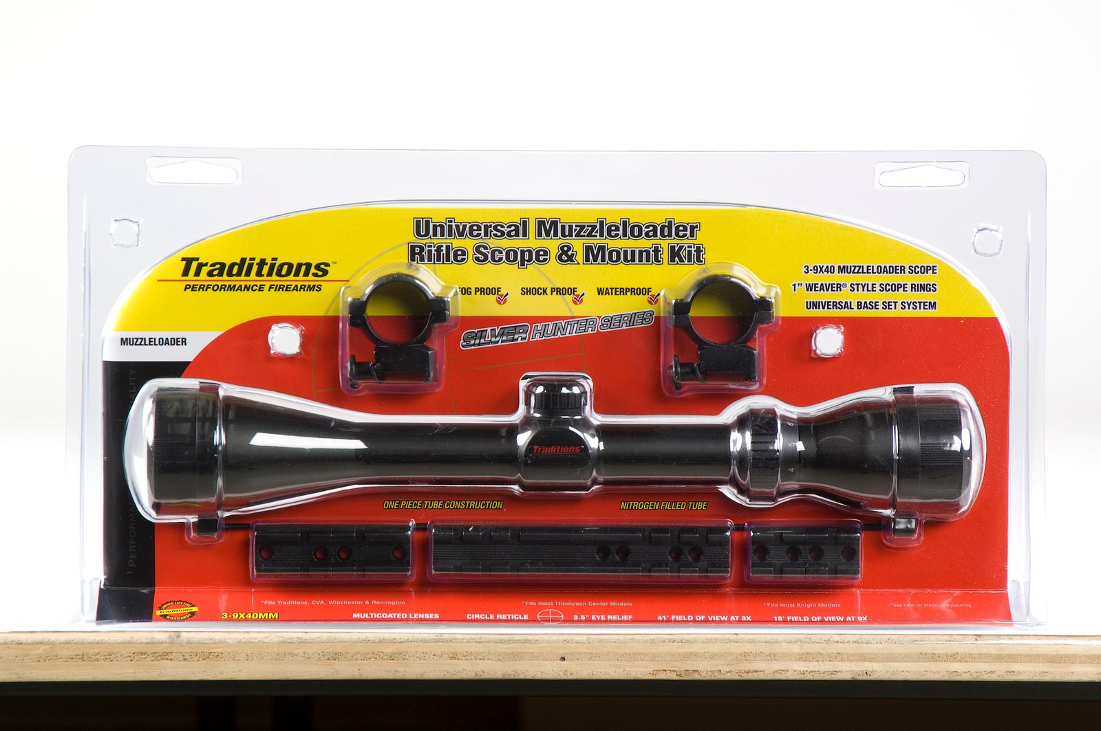 MUZZLELOADER SCOPE 3-9X40 MATTE SCOPE