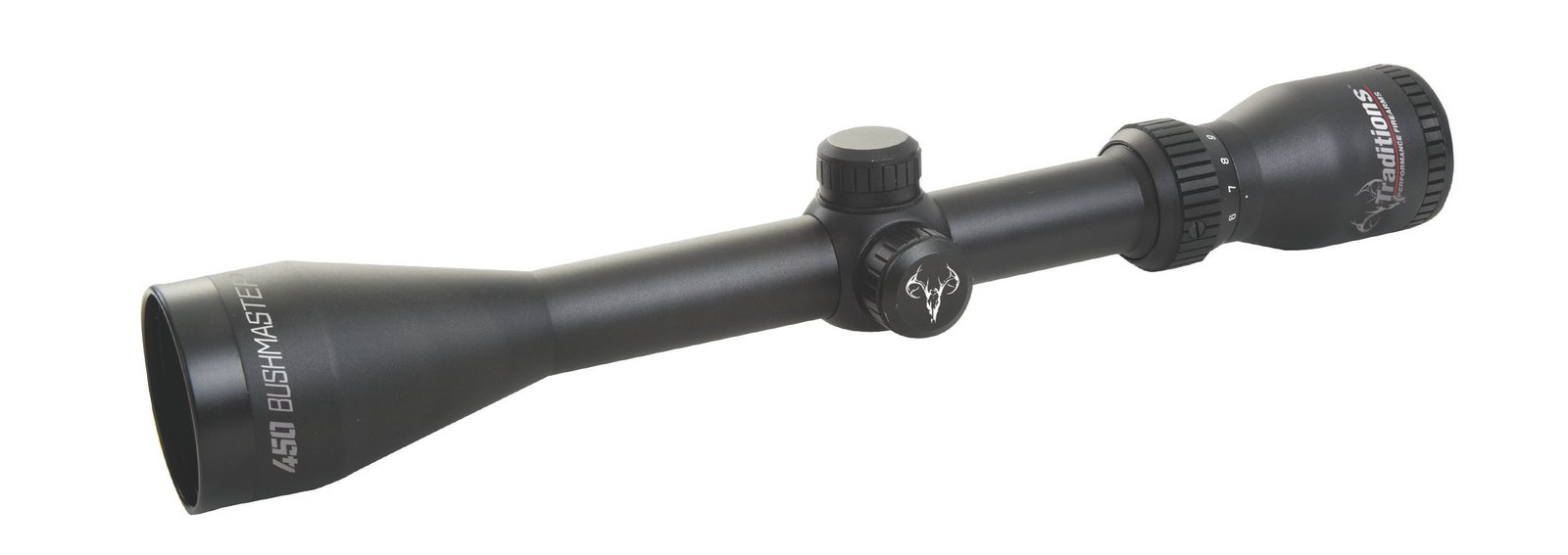 RIFLE HUNTER SERIES 3-9X40 SCOPE WITH RANGE-FINDING RETICLE MATTE BLACK