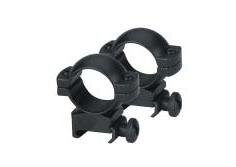 SCOPE RINGS MEDIUM 30MM GLOSS BLACK A782